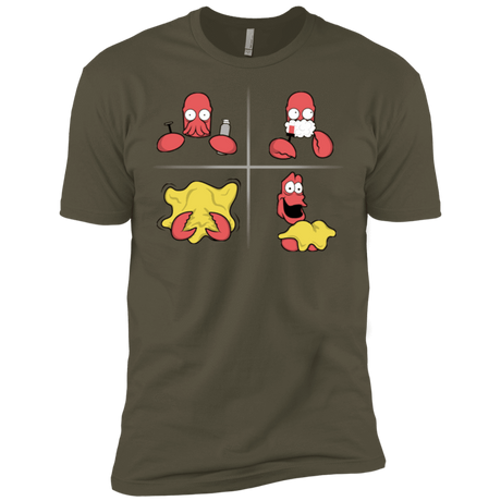 T-Shirts Military Green / X-Small Shaving Process Men's Premium T-Shirt