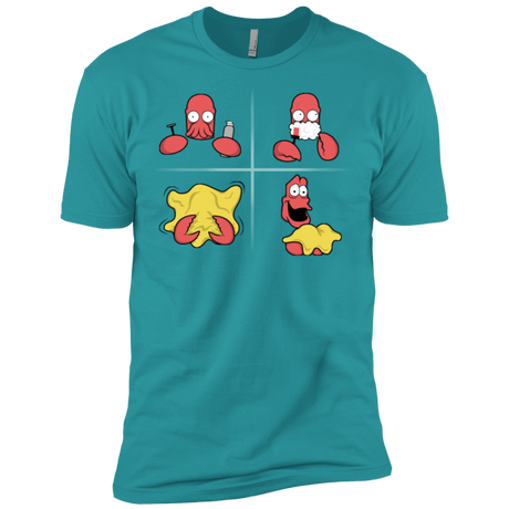 T-Shirts Tahiti Blue / X-Small Shaving Process Men's Premium T-Shirt