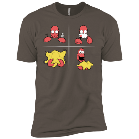 T-Shirts Warm Grey / X-Small Shaving Process Men's Premium T-Shirt