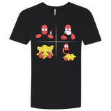 T-Shirts Black / X-Small Shaving Process Men's Premium V-Neck