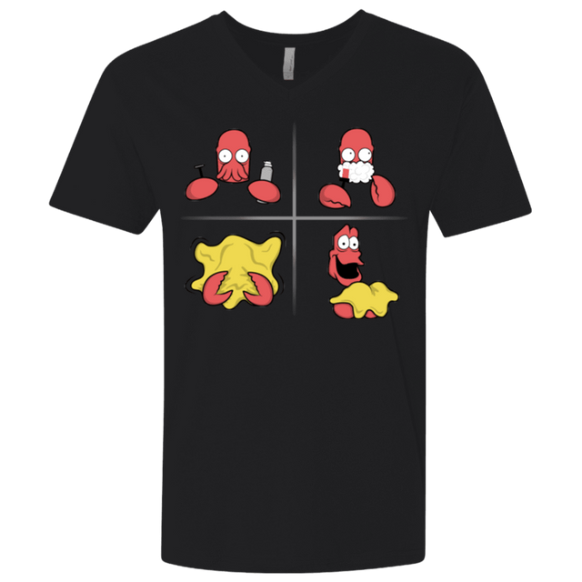 T-Shirts Black / X-Small Shaving Process Men's Premium V-Neck