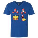 T-Shirts Royal / X-Small Shaving Process Men's Premium V-Neck