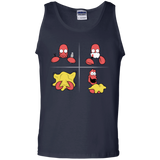 T-Shirts Navy / S Shaving Process Men's Tank Top