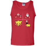 T-Shirts Red / S Shaving Process Men's Tank Top