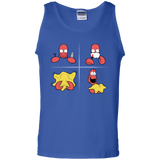 T-Shirts Royal / S Shaving Process Men's Tank Top