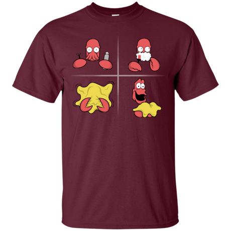 T-Shirts Maroon / S Shaving Process T-Shirt