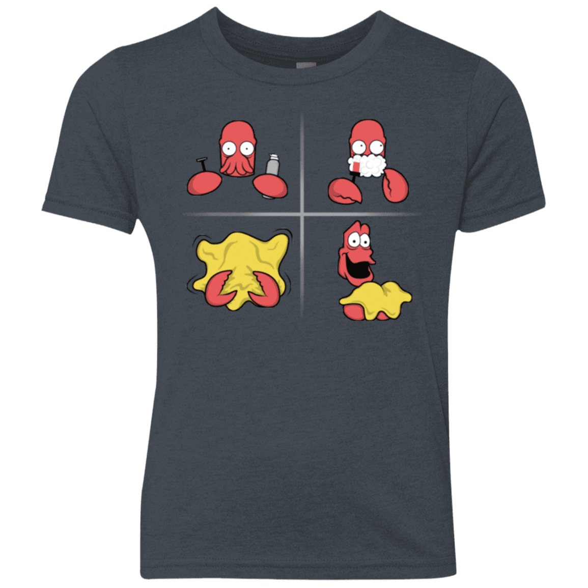 T-Shirts Vintage Navy / YXS Shaving Process Youth Triblend T-Shirt