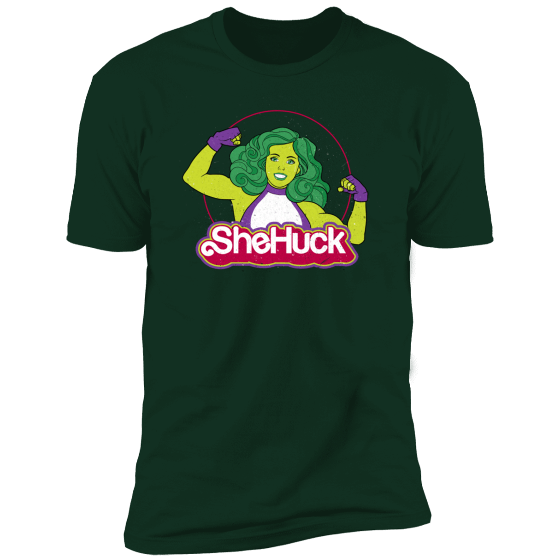 T-Shirts Forest Green / S She Huck Men's Premium T-Shirt