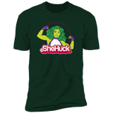 T-Shirts Forest Green / S She Huck Men's Premium T-Shirt