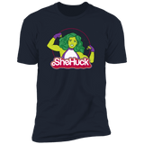 T-Shirts Midnight Navy / S She Huck Men's Premium T-Shirt