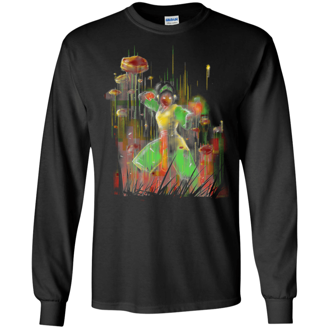 T-Shirts Black / S She Rocks Men's Long Sleeve T-Shirt