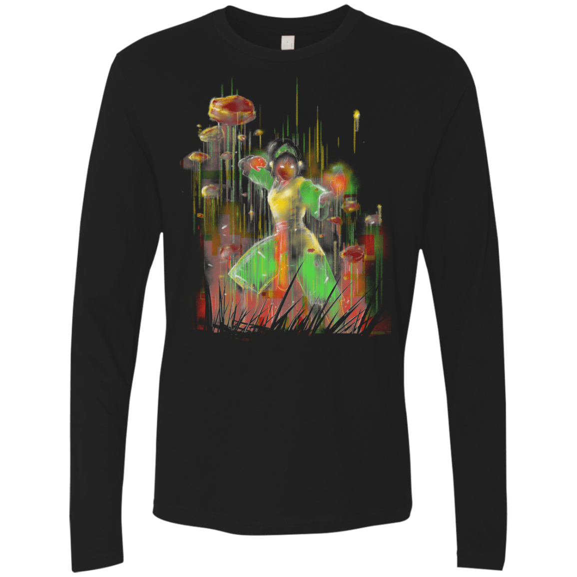 T-Shirts Black / S She Rocks Men's Premium Long Sleeve