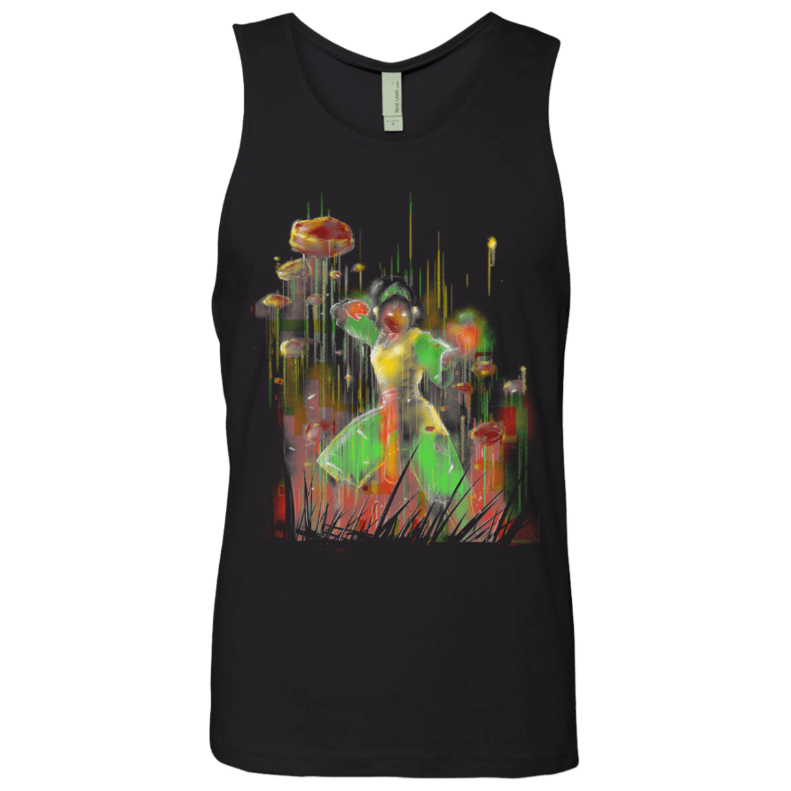 T-Shirts Black / S She Rocks Men's Premium Tank Top