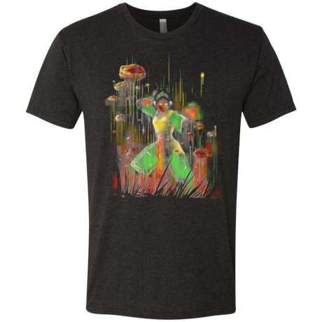 T-Shirts Vintage Black / S She Rocks Men's Triblend T-Shirt