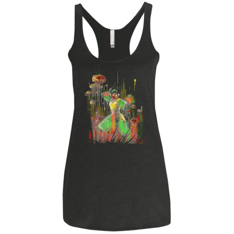 T-Shirts Vintage Black / X-Small She Rocks Women's Triblend Racerback Tank