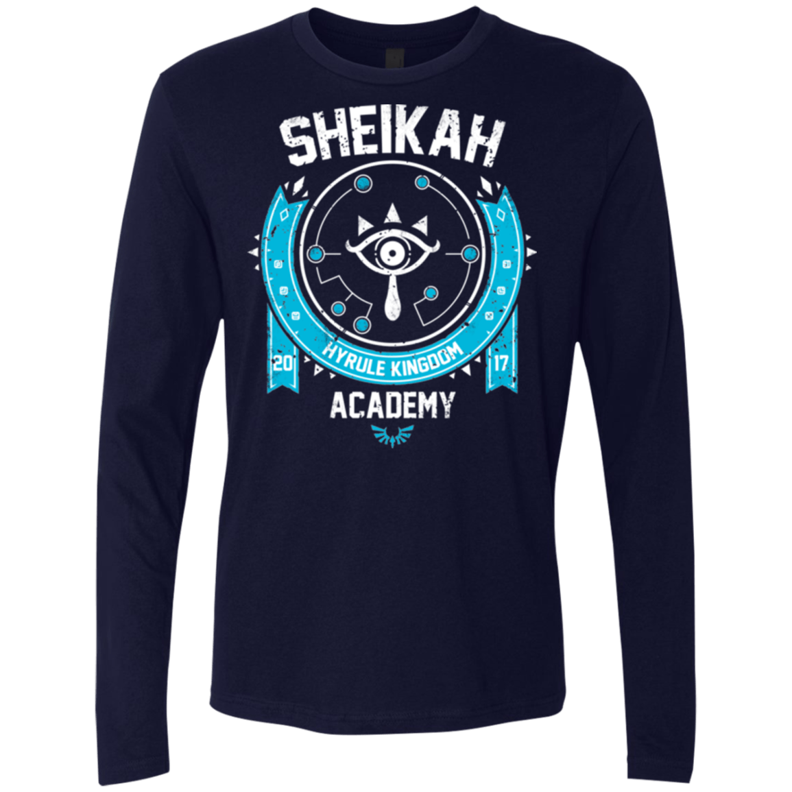 T-Shirts Midnight Navy / Small Sheikah Academy Men's Premium Long Sleeve