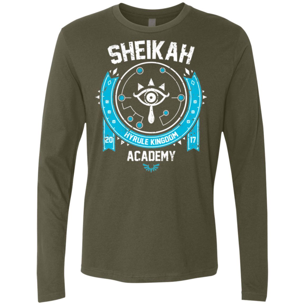 T-Shirts Military Green / Small Sheikah Academy Men's Premium Long Sleeve
