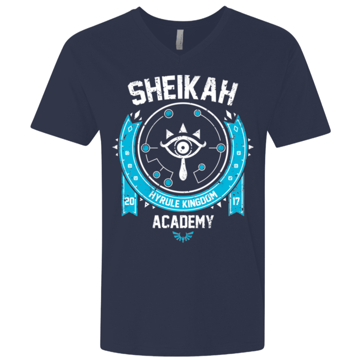 T-Shirts Midnight Navy / X-Small Sheikah Academy Men's Premium V-Neck
