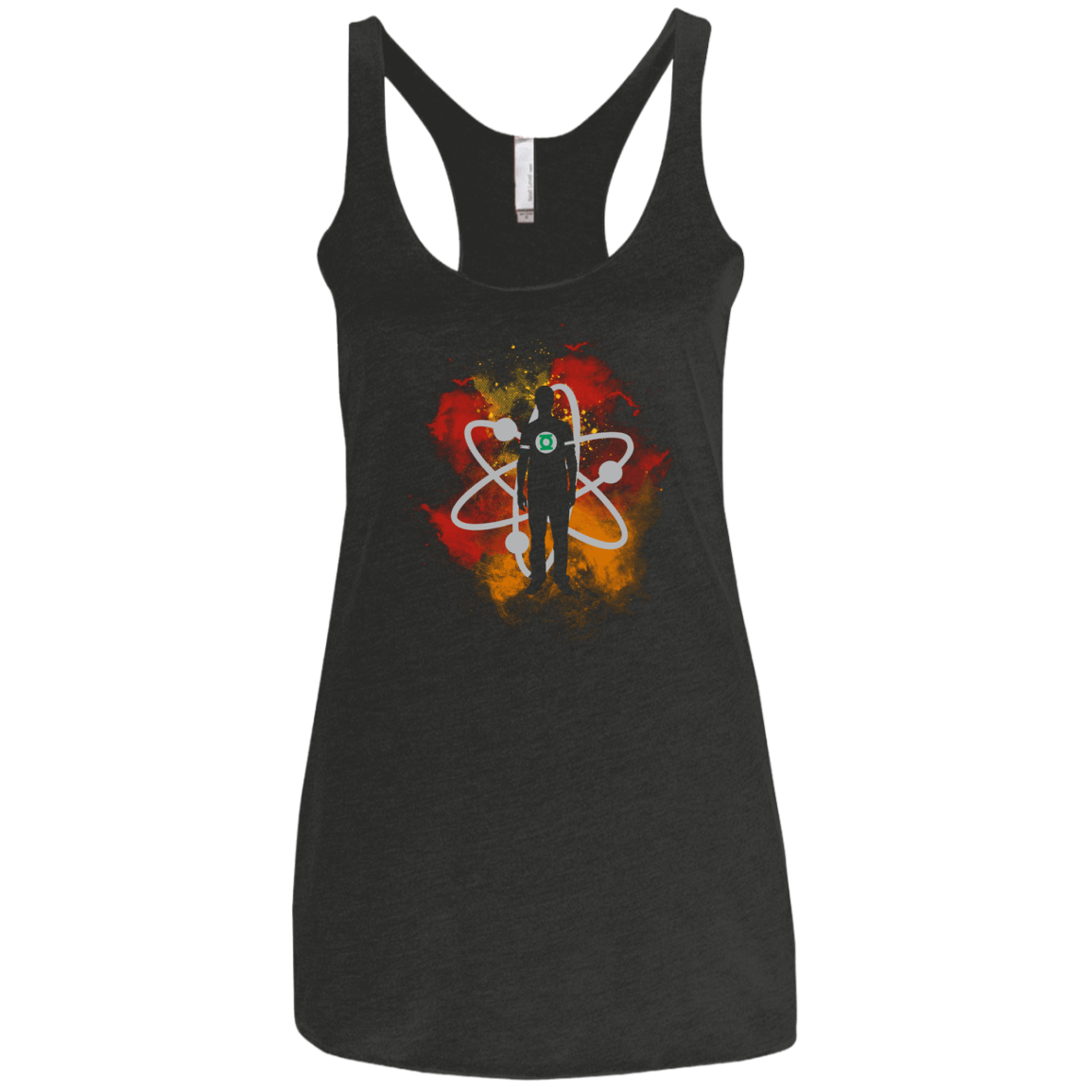 Sheldon Space Women's Triblend Racerback Tank