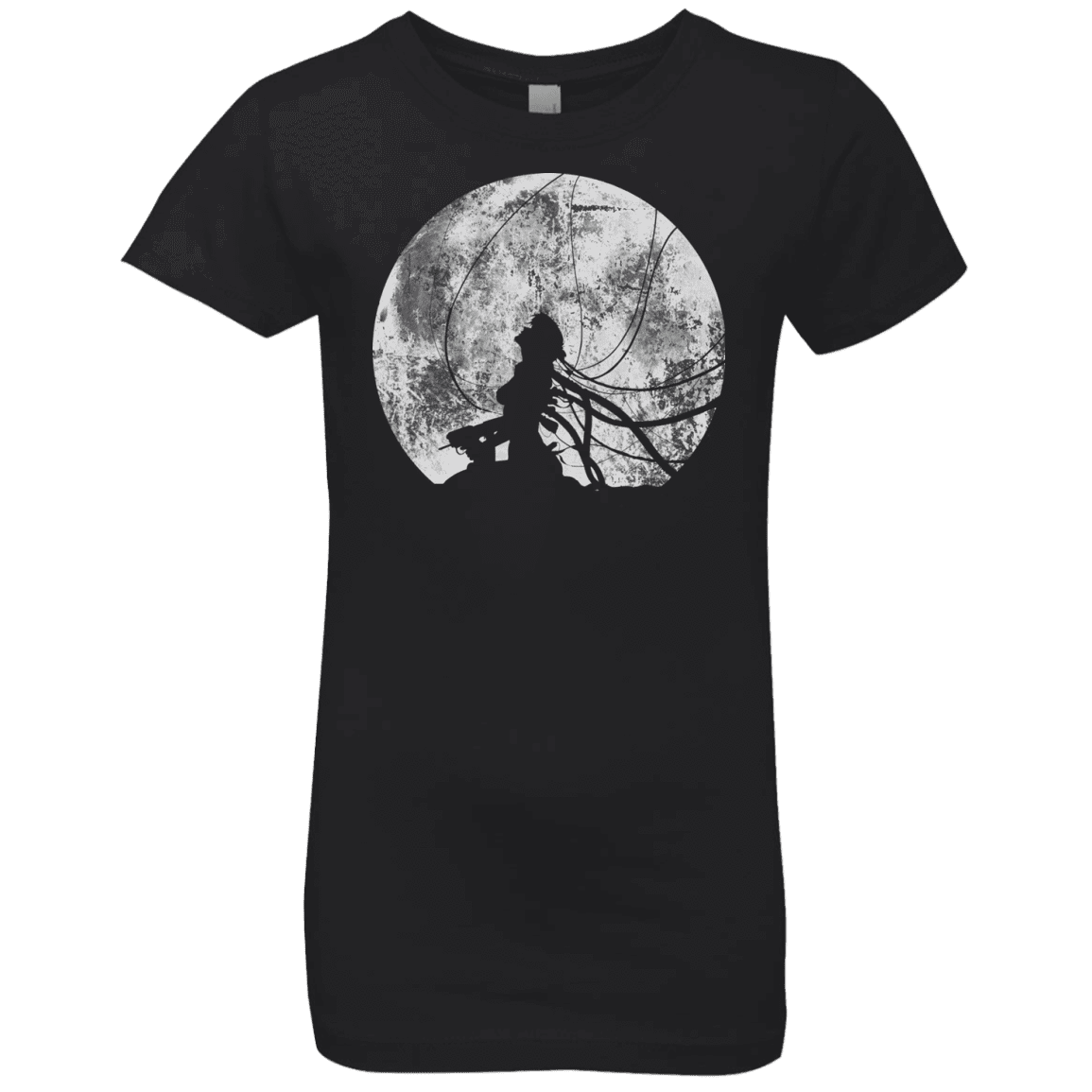 T-Shirts Black / YXS Shell of a Ghost Girls Premium T-Shirt