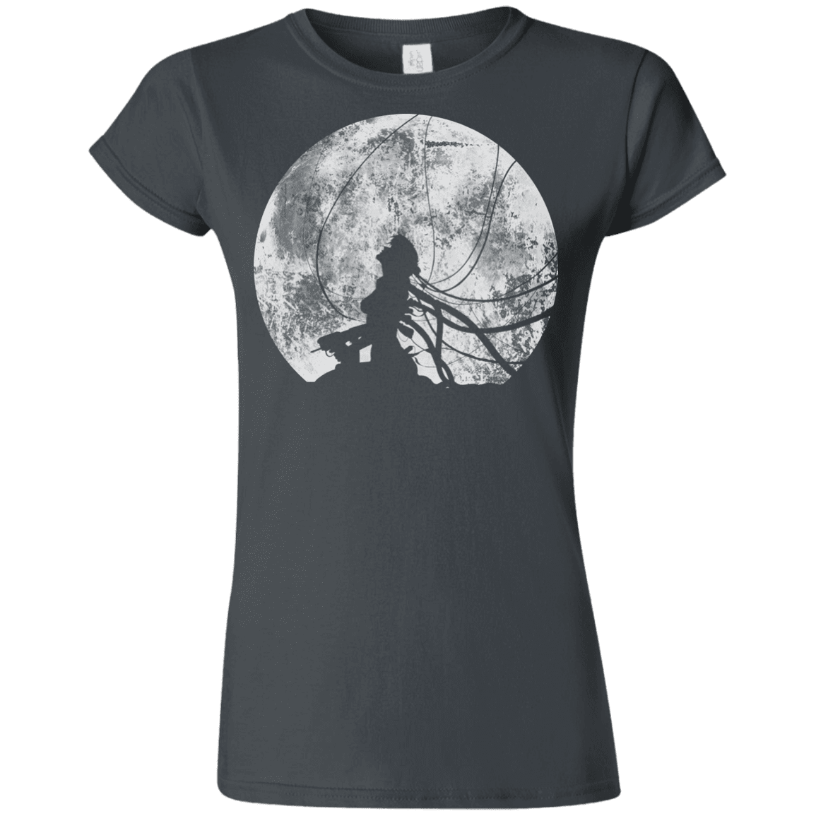 T-Shirts Charcoal / S Shell of a Ghost Junior Slimmer-Fit T-Shirt