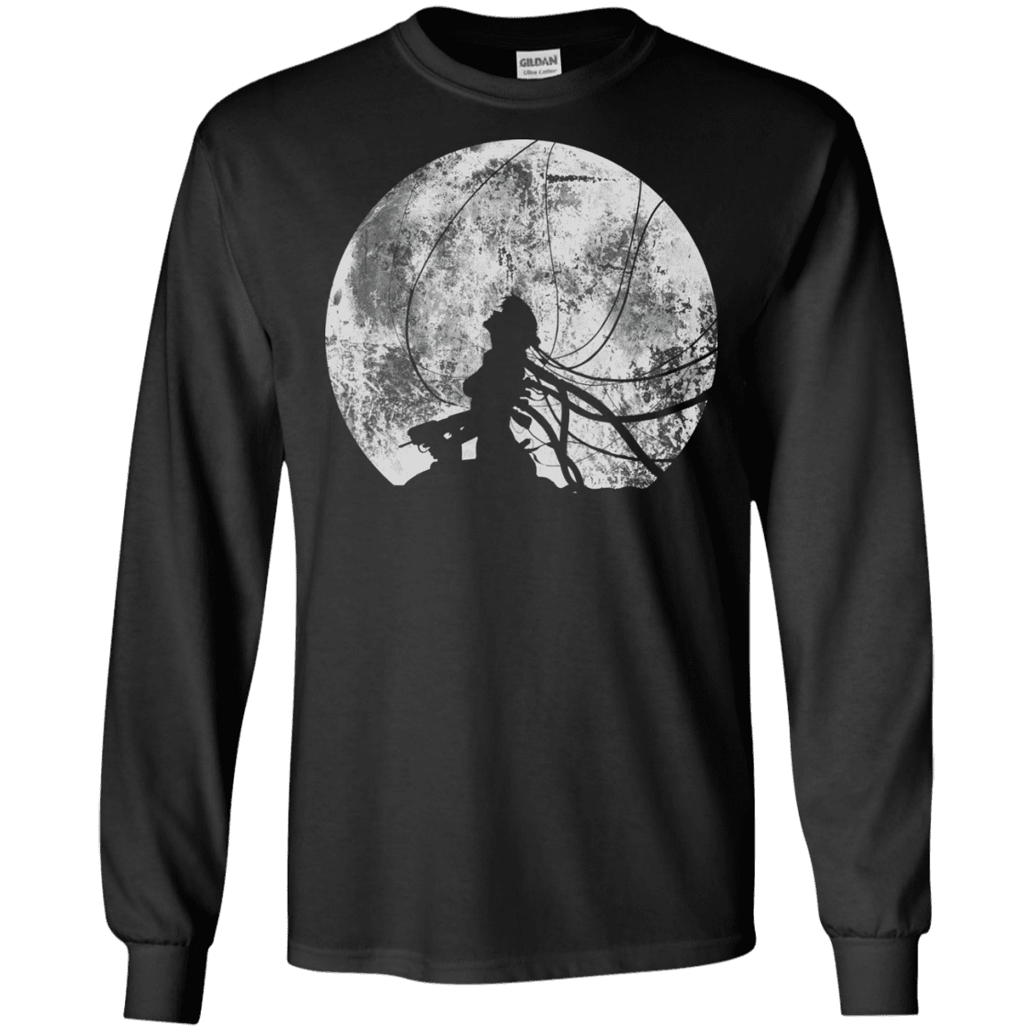 T-Shirts Black / S Shell of a Ghost Men's Long Sleeve T-Shirt