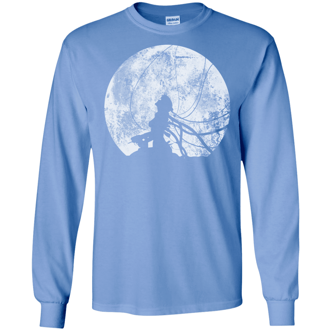 T-Shirts Carolina Blue / S Shell of a Ghost Men's Long Sleeve T-Shirt