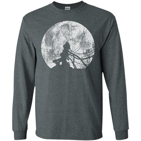 T-Shirts Dark Heather / S Shell of a Ghost Men's Long Sleeve T-Shirt