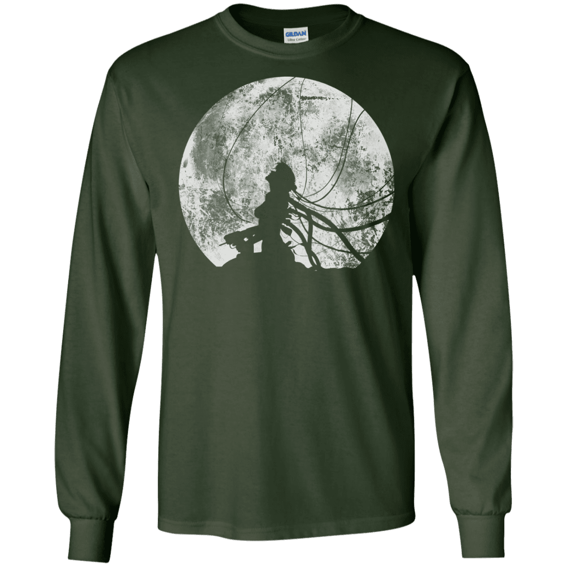 T-Shirts Forest Green / S Shell of a Ghost Men's Long Sleeve T-Shirt