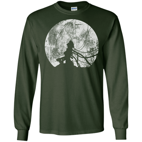 T-Shirts Forest Green / S Shell of a Ghost Men's Long Sleeve T-Shirt