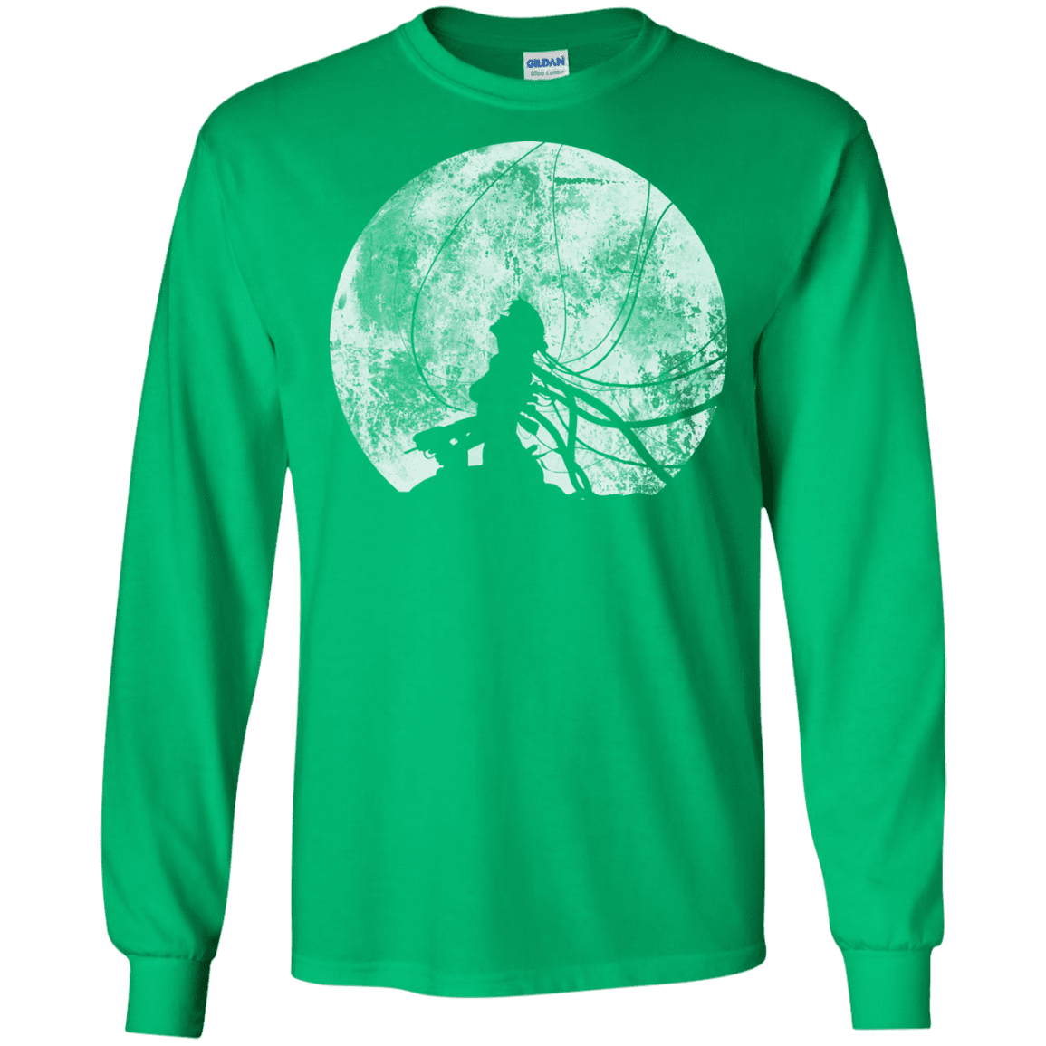 T-Shirts Irish Green / S Shell of a Ghost Men's Long Sleeve T-Shirt