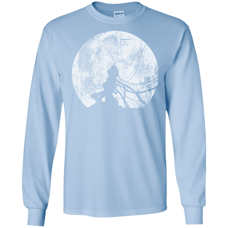 T-Shirts Light Blue / S Shell of a Ghost Men's Long Sleeve T-Shirt