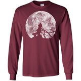 T-Shirts Maroon / S Shell of a Ghost Men's Long Sleeve T-Shirt