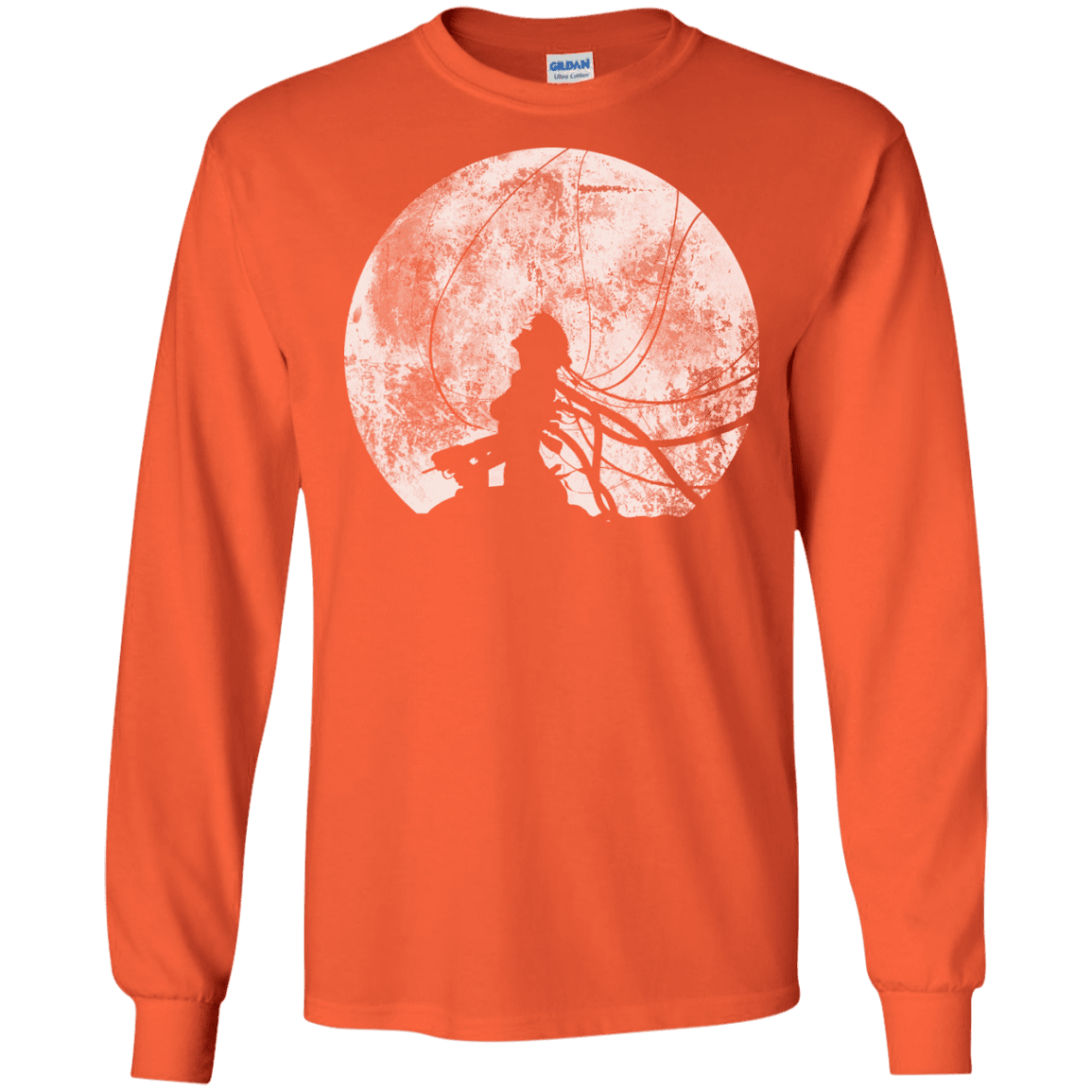 T-Shirts Orange / S Shell of a Ghost Men's Long Sleeve T-Shirt