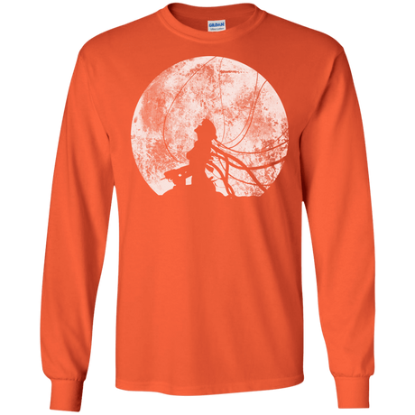 T-Shirts Orange / S Shell of a Ghost Men's Long Sleeve T-Shirt