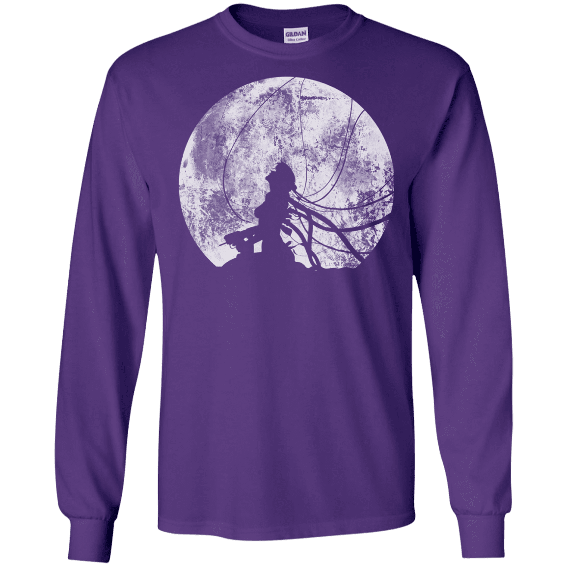 T-Shirts Purple / S Shell of a Ghost Men's Long Sleeve T-Shirt