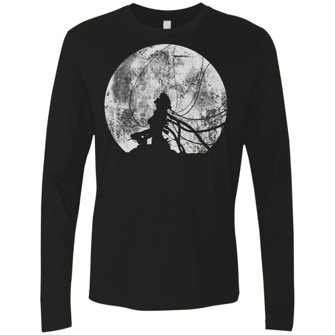 T-Shirts Black / S Shell of a Ghost Men's Premium Long Sleeve