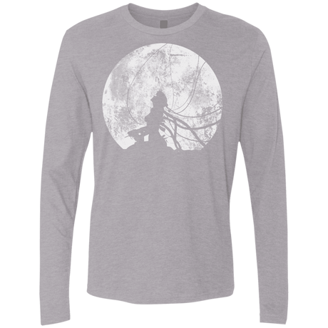 T-Shirts Heather Grey / S Shell of a Ghost Men's Premium Long Sleeve