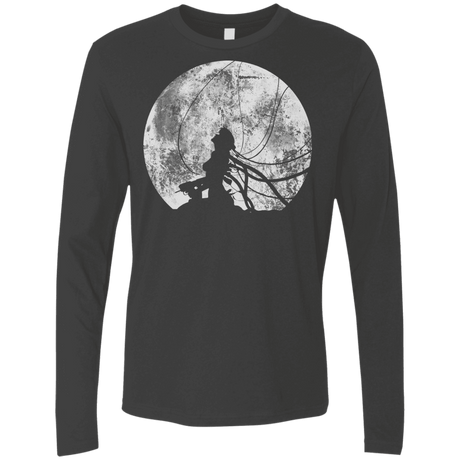 T-Shirts Heavy Metal / S Shell of a Ghost Men's Premium Long Sleeve