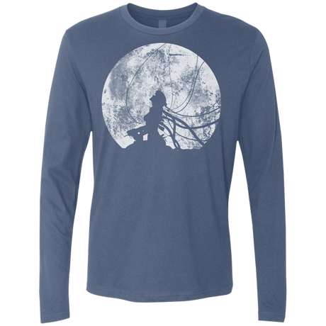 T-Shirts Indigo / S Shell of a Ghost Men's Premium Long Sleeve