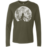 T-Shirts Military Green / S Shell of a Ghost Men's Premium Long Sleeve
