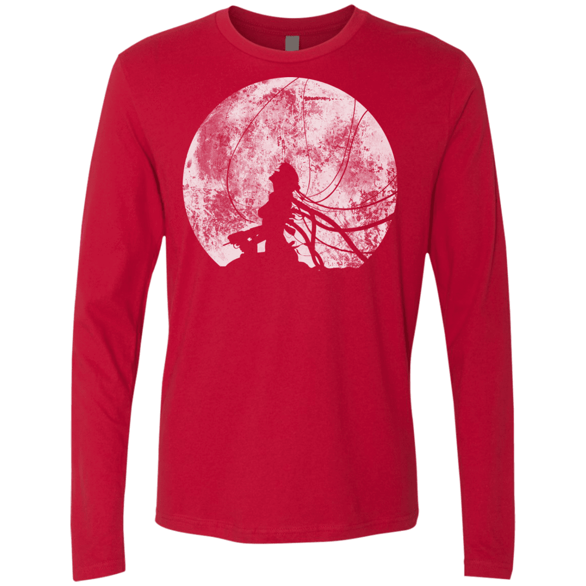 T-Shirts Red / S Shell of a Ghost Men's Premium Long Sleeve