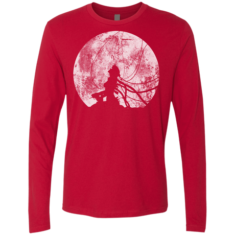 T-Shirts Red / S Shell of a Ghost Men's Premium Long Sleeve