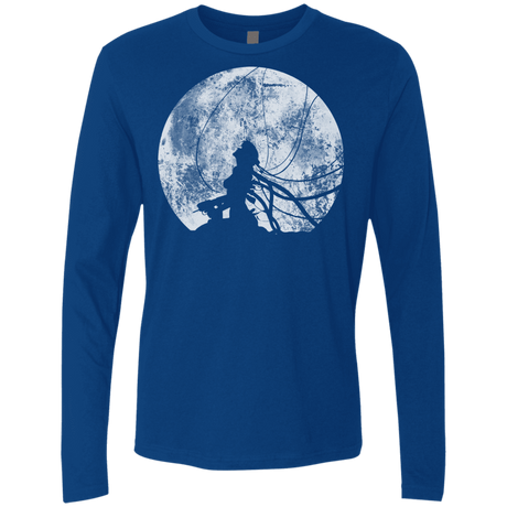 T-Shirts Royal / S Shell of a Ghost Men's Premium Long Sleeve