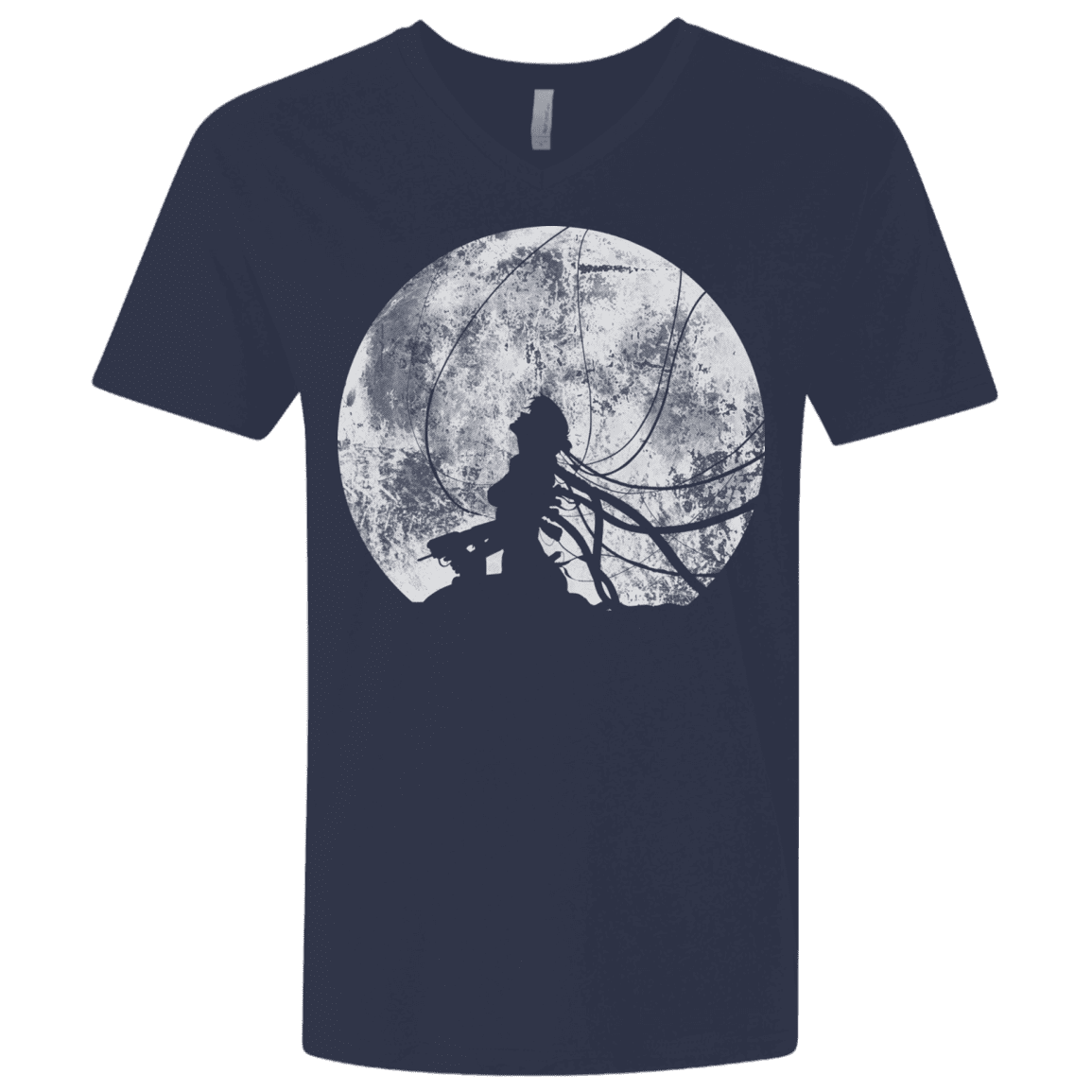 T-Shirts Midnight Navy / X-Small Shell of a Ghost Men's Premium V-Neck