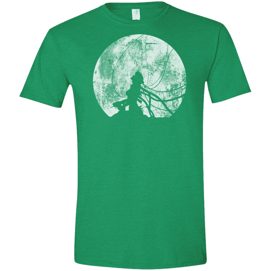 T-Shirts Heather Irish Green / S Shell of a Ghost Men's Semi-Fitted Softstyle