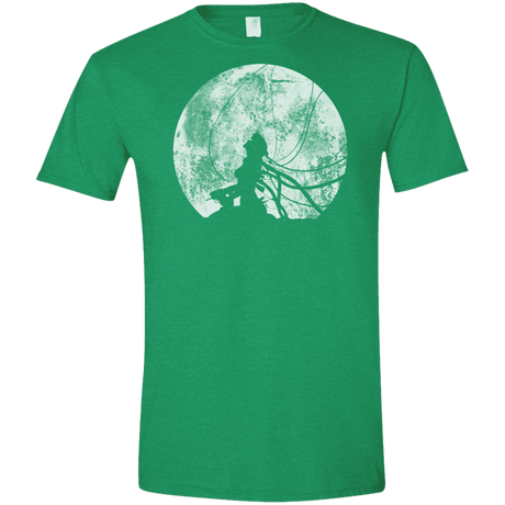 T-Shirts Heather Irish Green / S Shell of a Ghost Men's Semi-Fitted Softstyle