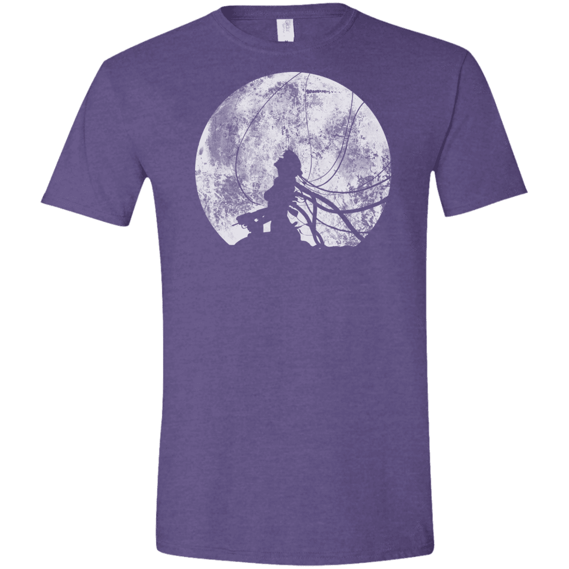 T-Shirts Heather Purple / S Shell of a Ghost Men's Semi-Fitted Softstyle
