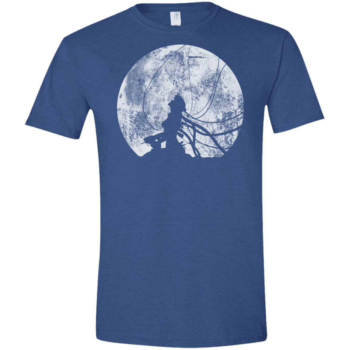 T-Shirts Heather Royal / X-Small Shell of a Ghost Men's Semi-Fitted Softstyle