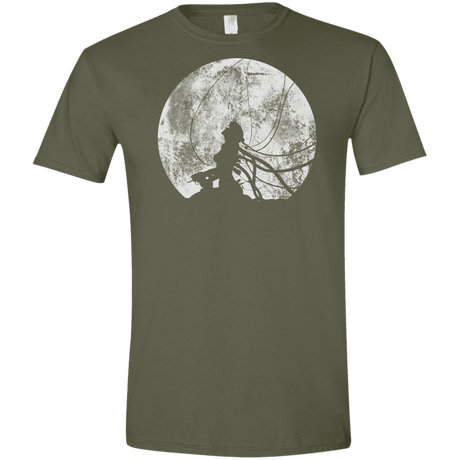 T-Shirts Military Green / S Shell of a Ghost Men's Semi-Fitted Softstyle
